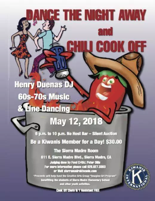 Sierra Madre Kiwanis dance and chili cook off